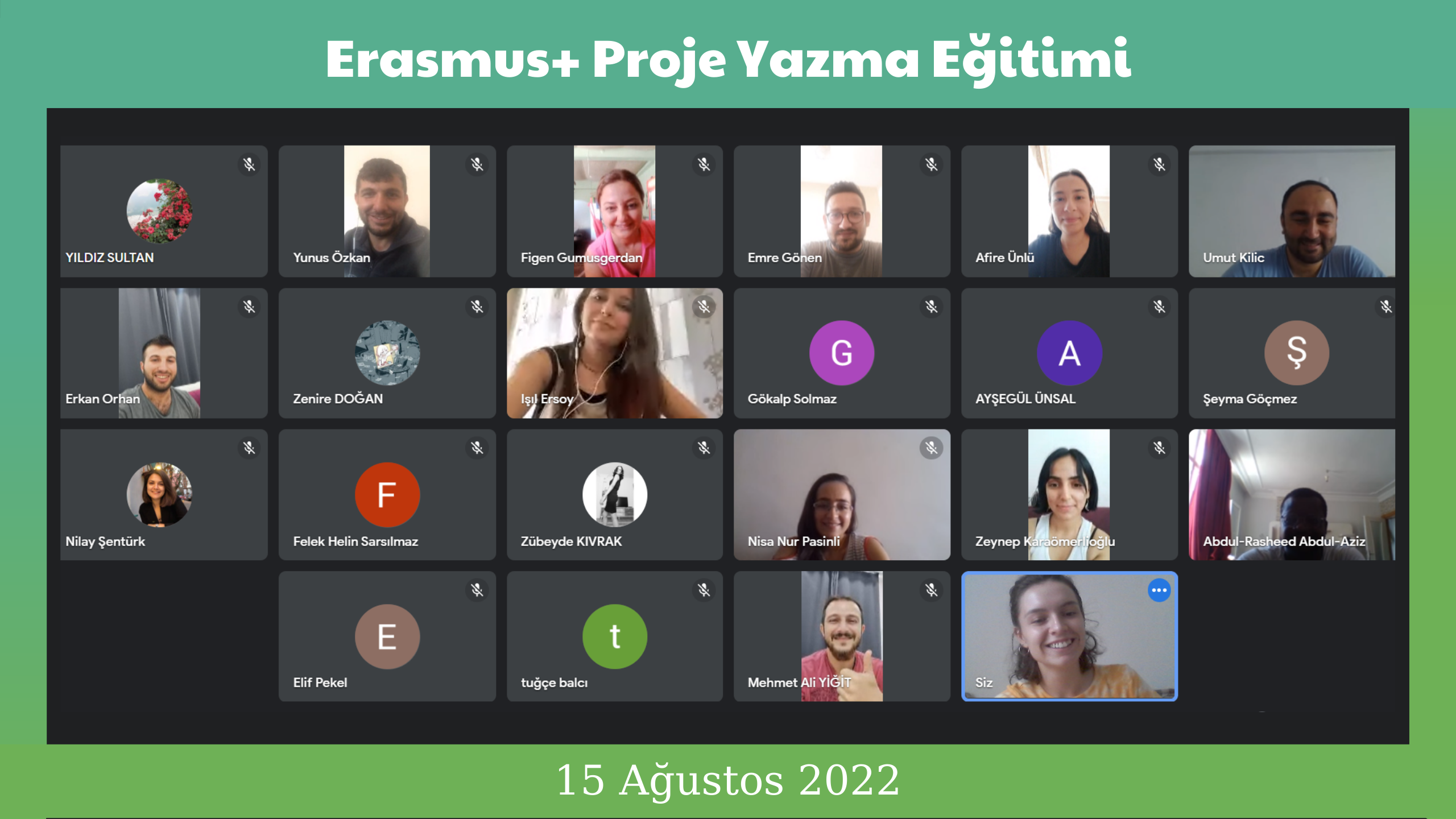 Erasmus+ Proje Yazma Eğitimi